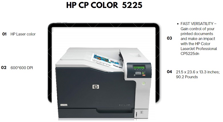 معرفی پرینتر HP 5225 کارکرده